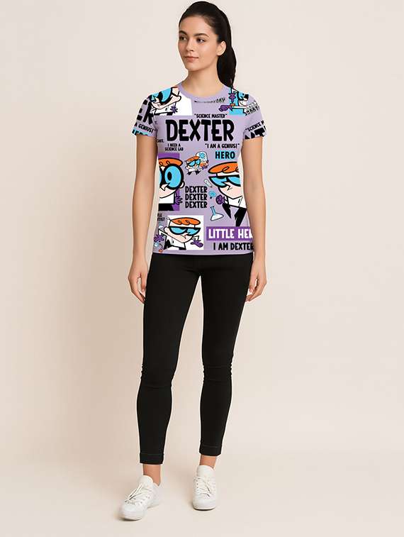 Women Printed Short Sleeve T-shirt - 22409200 -  Standard Image - 2