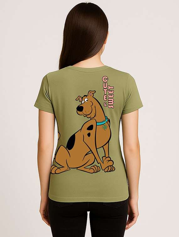 women printed short sleeve t-shirt - 22409234 -  Standard Image - 2