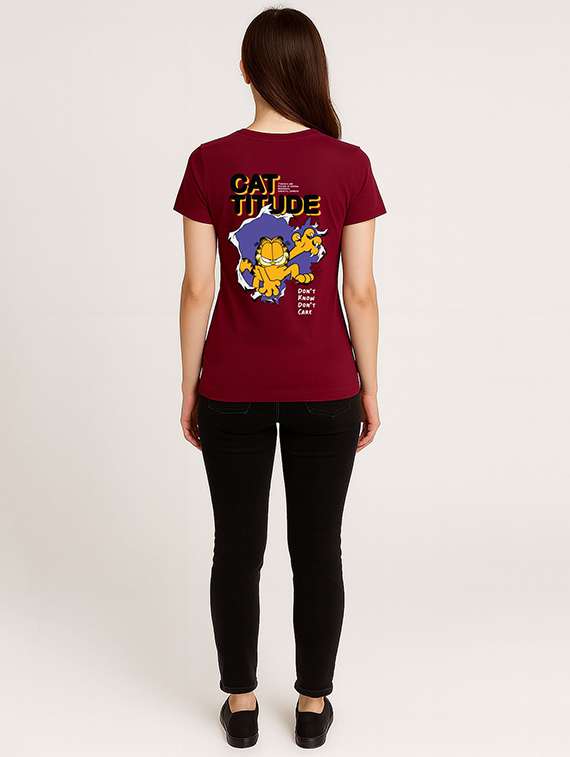 women printed short sleeve t-shirt - 22409235 -  Standard Image - 2