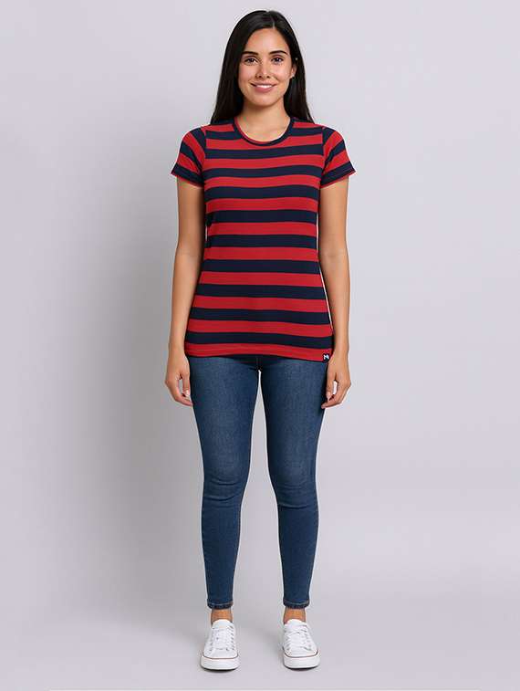 women printed short sleeve t-shirt - 22409241 -  Standard Image - 2