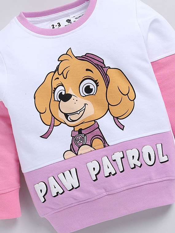 girls printed long sleeve sweatshirt - 22409253 -  Standard Image - 2