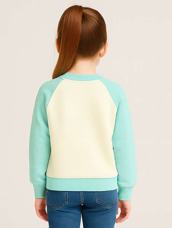 girls printed long sleeve sweatshirt - 22409283 -  Standard Image - 2