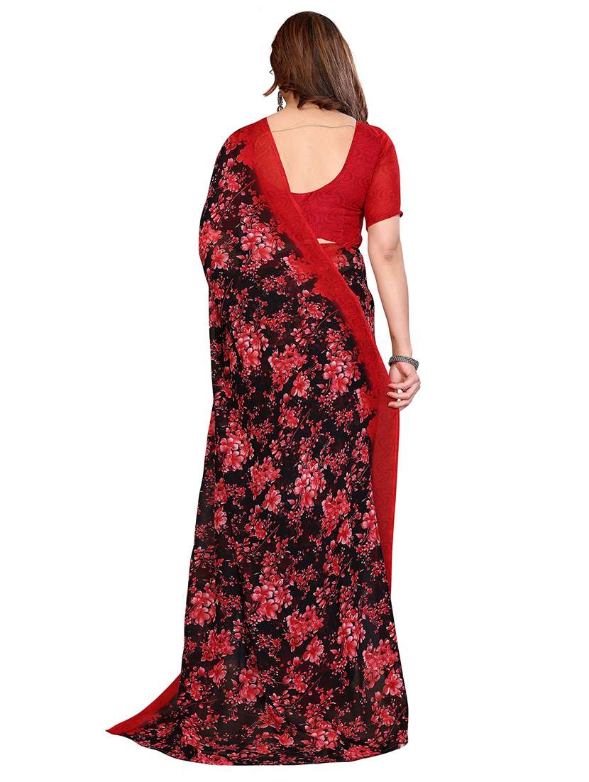 women pack of 2 printed combo saree with blouse - 22411677 -  Standard Image - 2