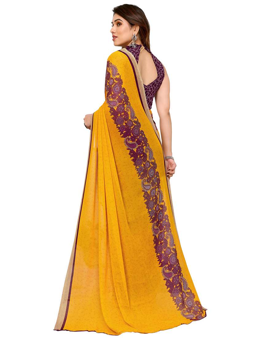 women pack of 2 printed combo saree with blouse - 22411767 -  Standard Image - 2