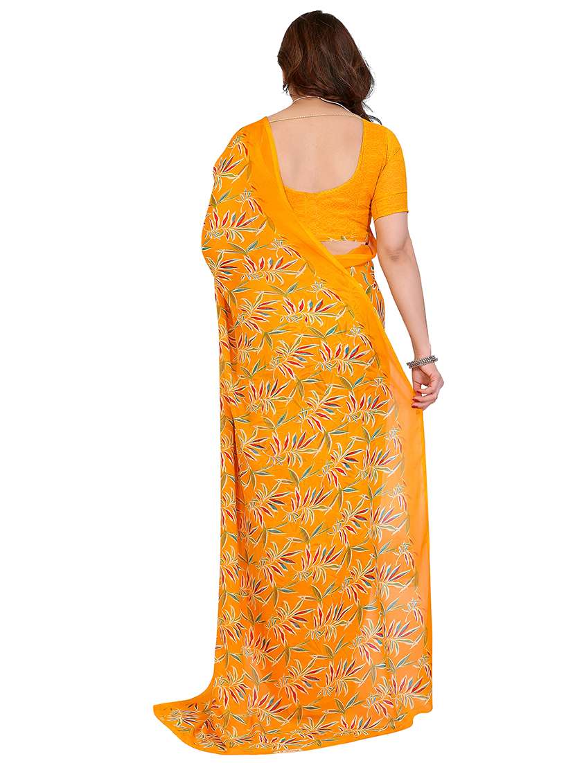 women pack of 2 printed combo saree with blouse - 22411881 -  Standard Image - 2