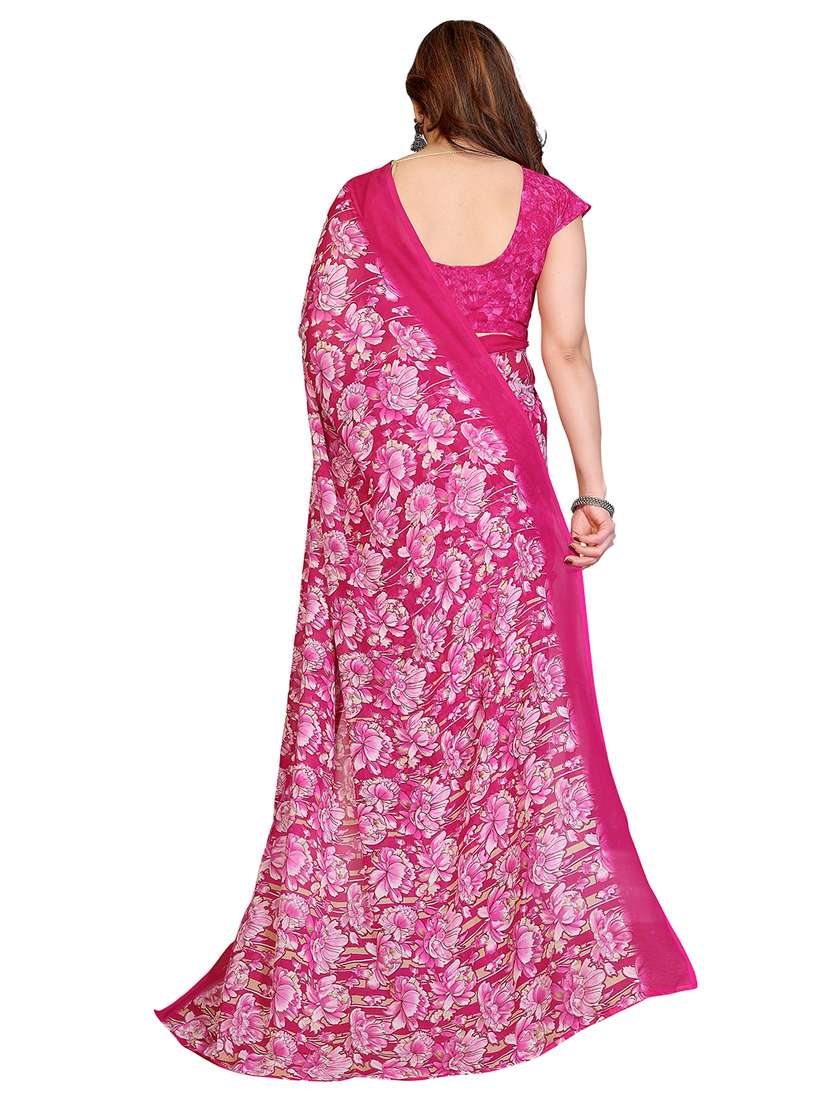 women pack of 2 printed combo saree with blouse - 22412327 -  Standard Image - 2