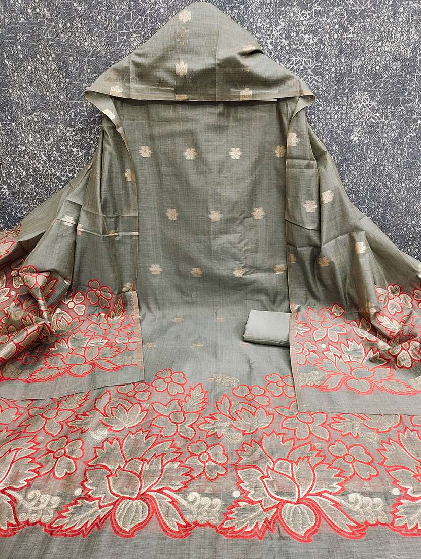 women self design unstitched suit set - 22415855 -  Standard Image - 2