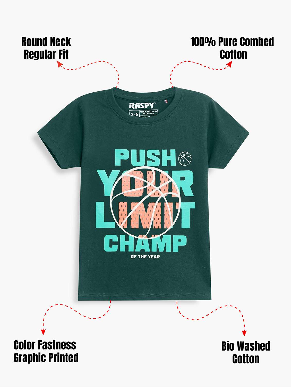 boys pack of 2 round neck t-shirt - 22418477 -  Standard Image - 2
