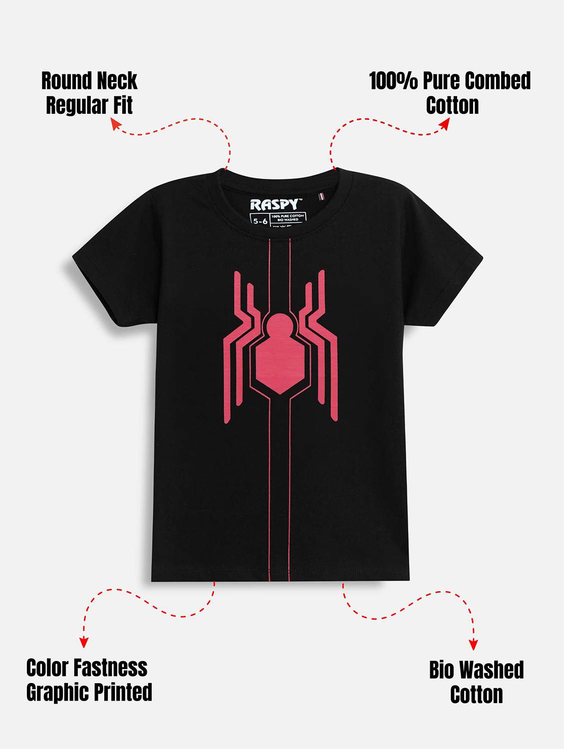 Boys Pack Of 2 Printed Round Neck T-shirt - 22419000 -  Standard Image - 2