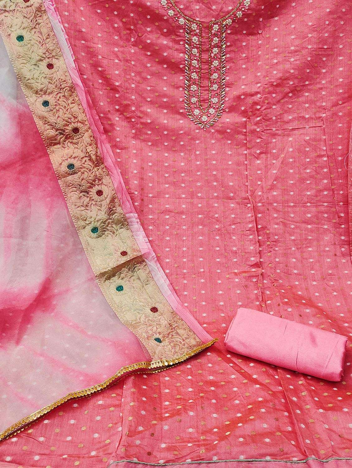 women self design unstitched suit set - 22420417 -  Standard Image - 2