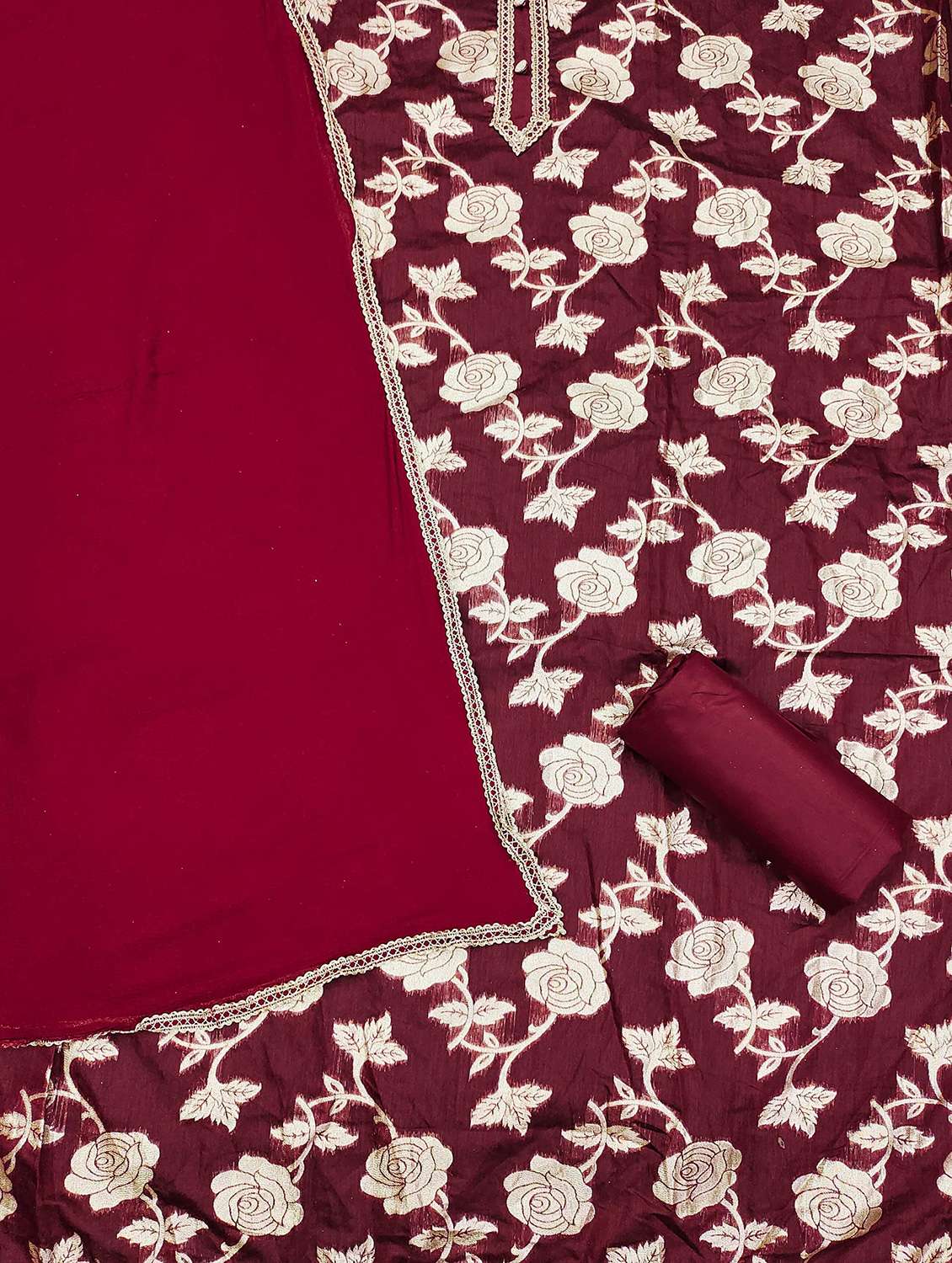 women self design unstitched suit set - 22420905 -  Standard Image - 2