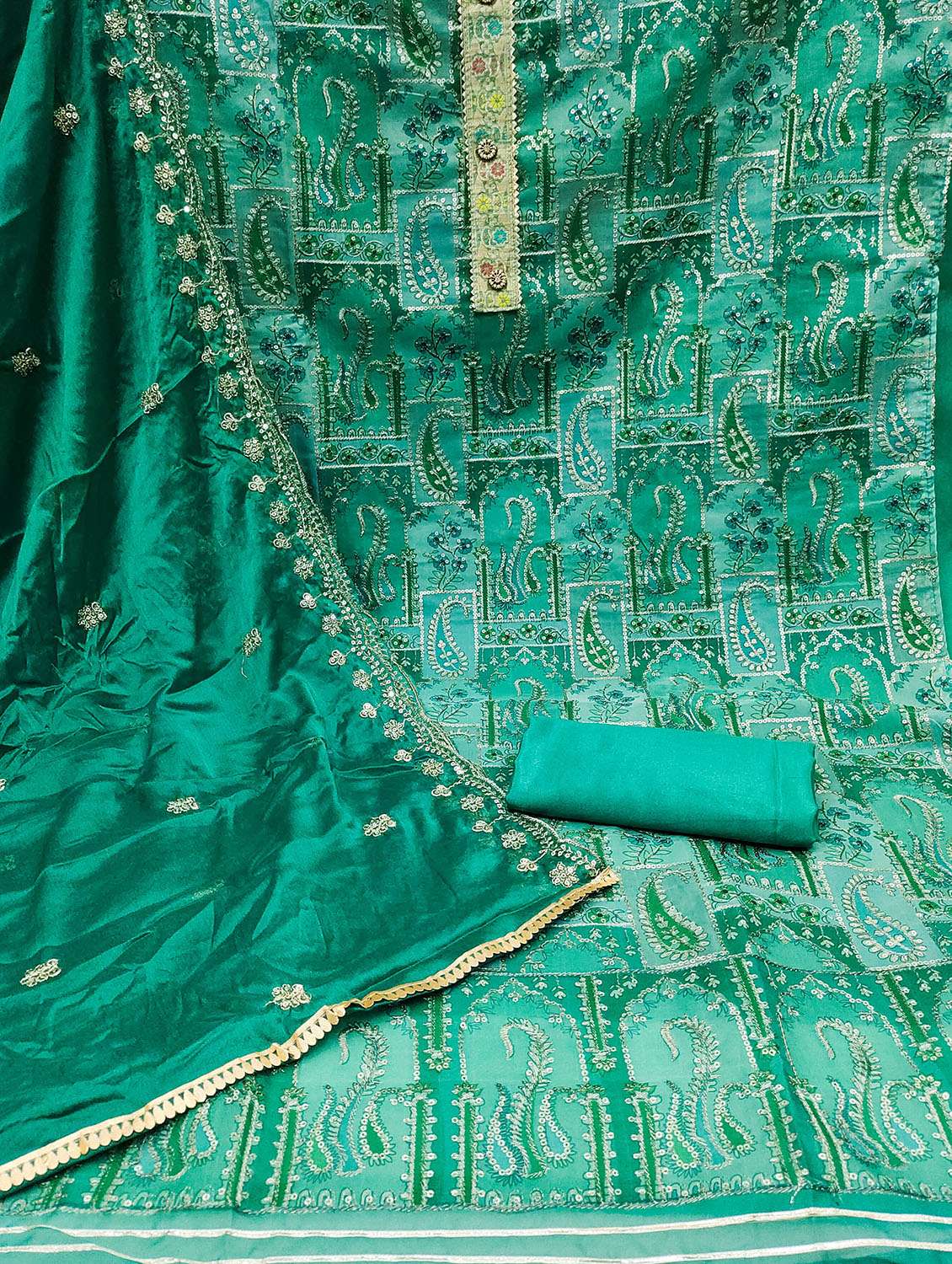 women printed unstitched suit set - 22420992 -  Standard Image - 2