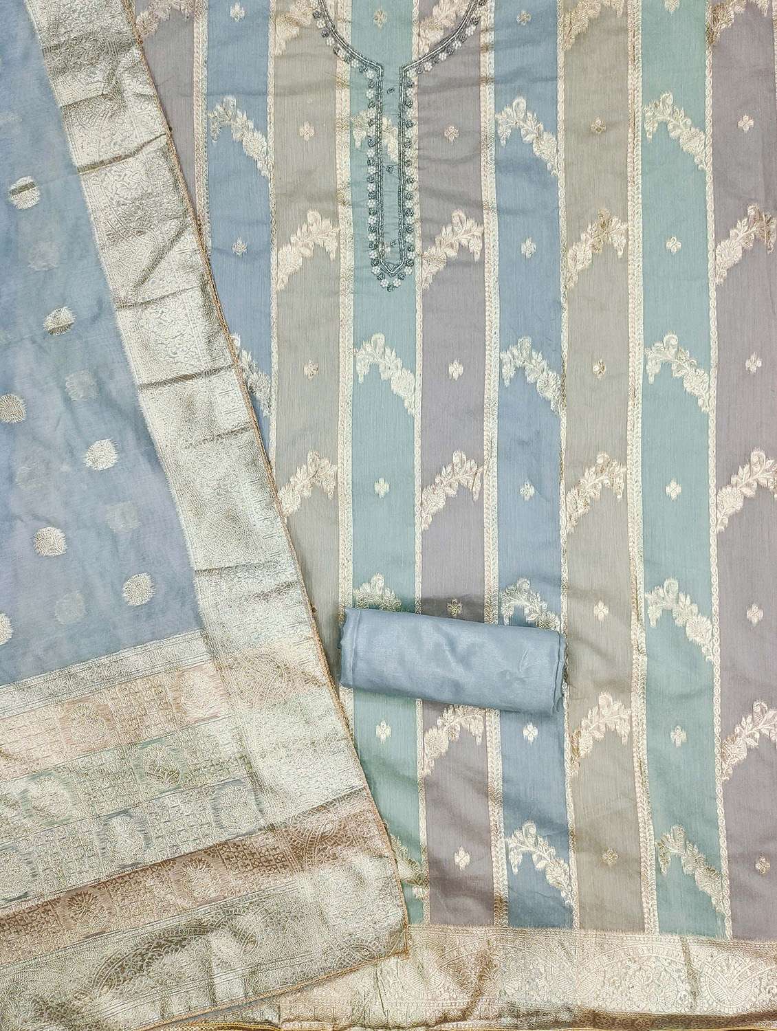 women self design unstitched suit set - 22421130 -  Standard Image - 2