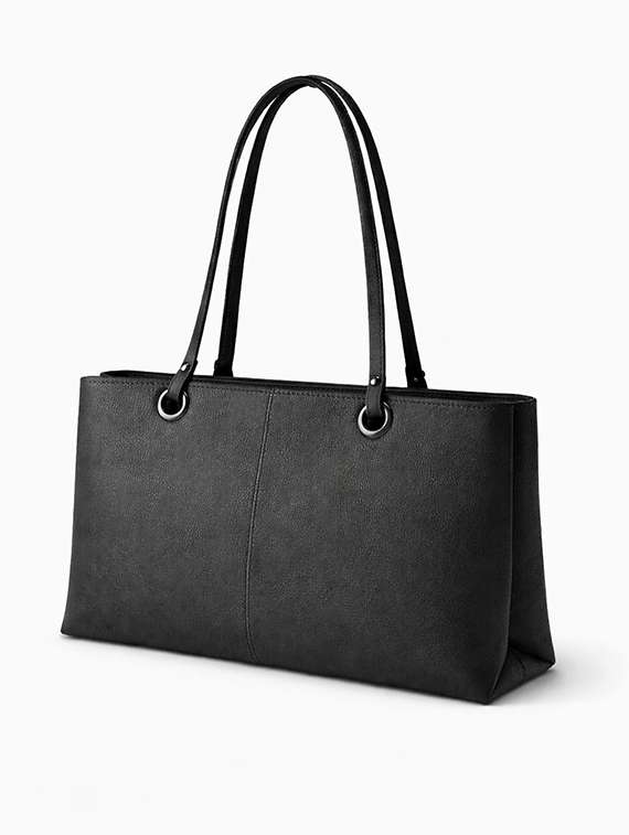 women solid leather handbag - 22423673 -  Standard Image - 2