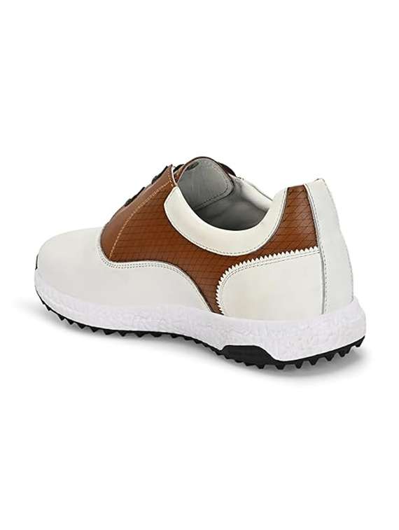 men color block lace up sport golf shoes - 22423714 -  Standard Image - 2