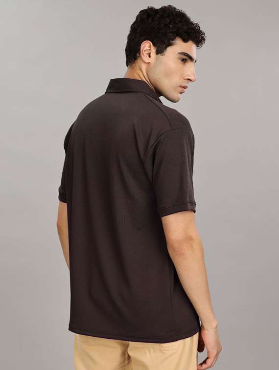 men solid short sleeve regular fit polo t-shirt - 22423869 -  Standard Image - 2
