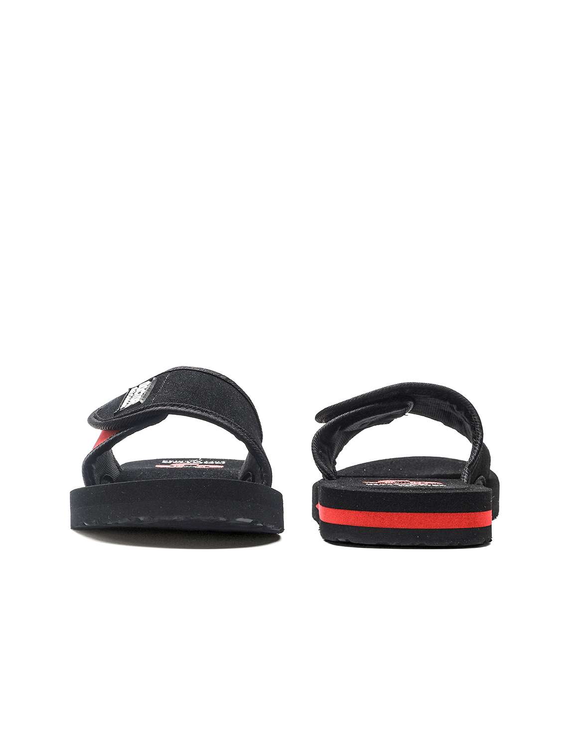 men color block adjustable strap ortho slides - 22425685 -  Standard Image - 2