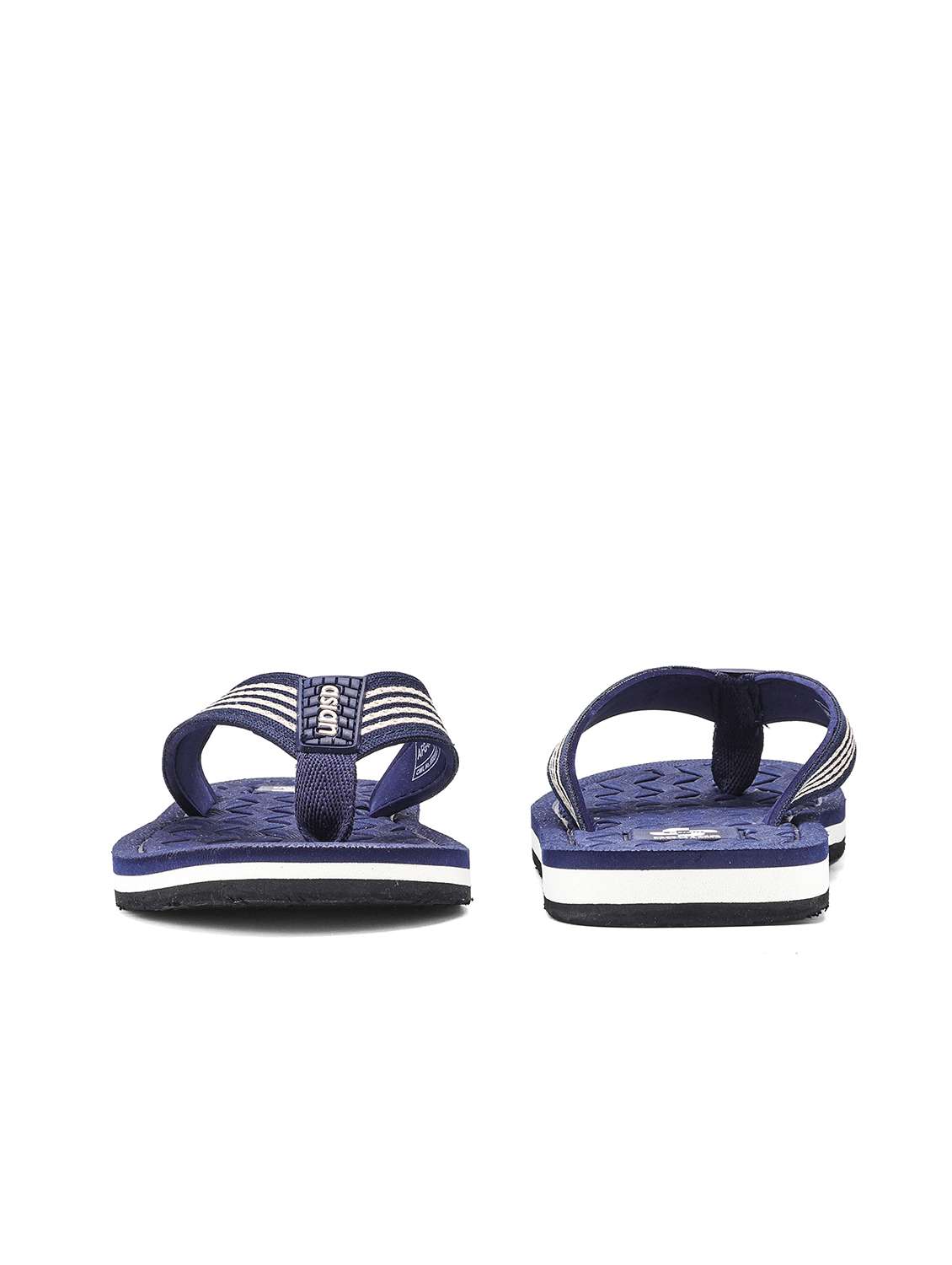 men striped toe seperator slipper - 22425703 -  Standard Image - 2