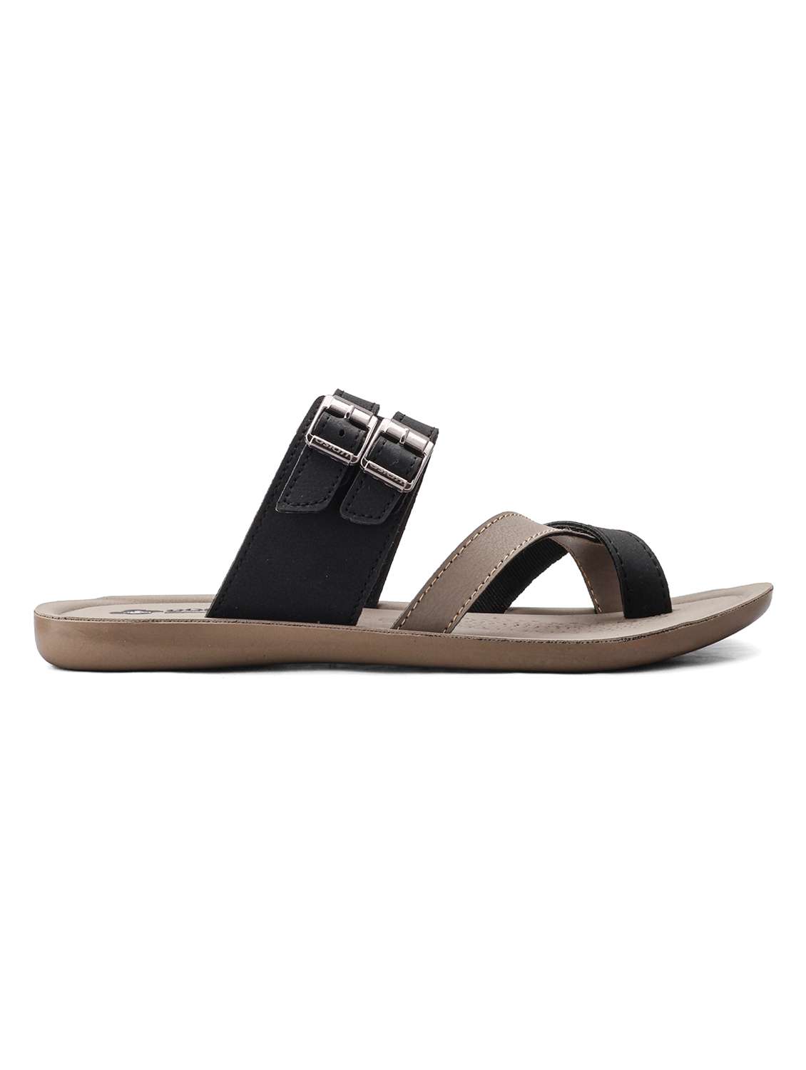 men color block one toe sandal - 22425707 -  Standard Image - 2