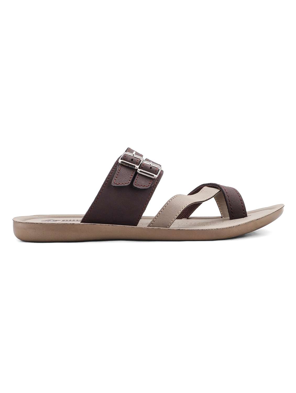 men color block one toe sandal - 22425708 -  Standard Image - 2