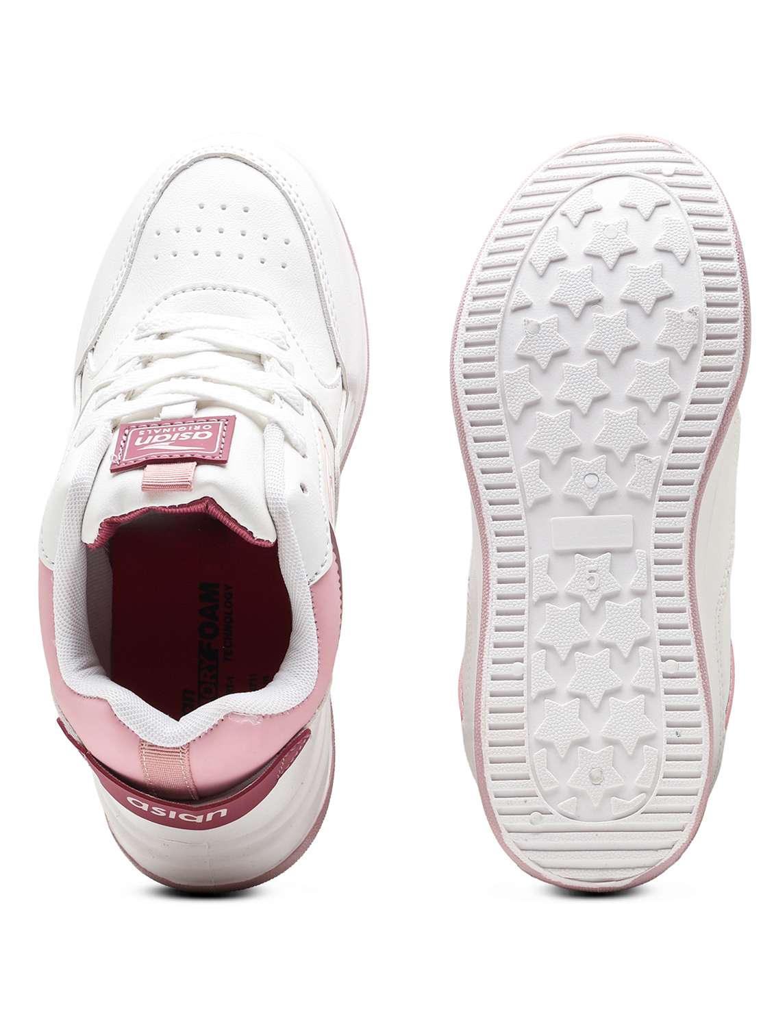 women pink colored slip on casual shoe - 22425724 -  Standard Image - 2