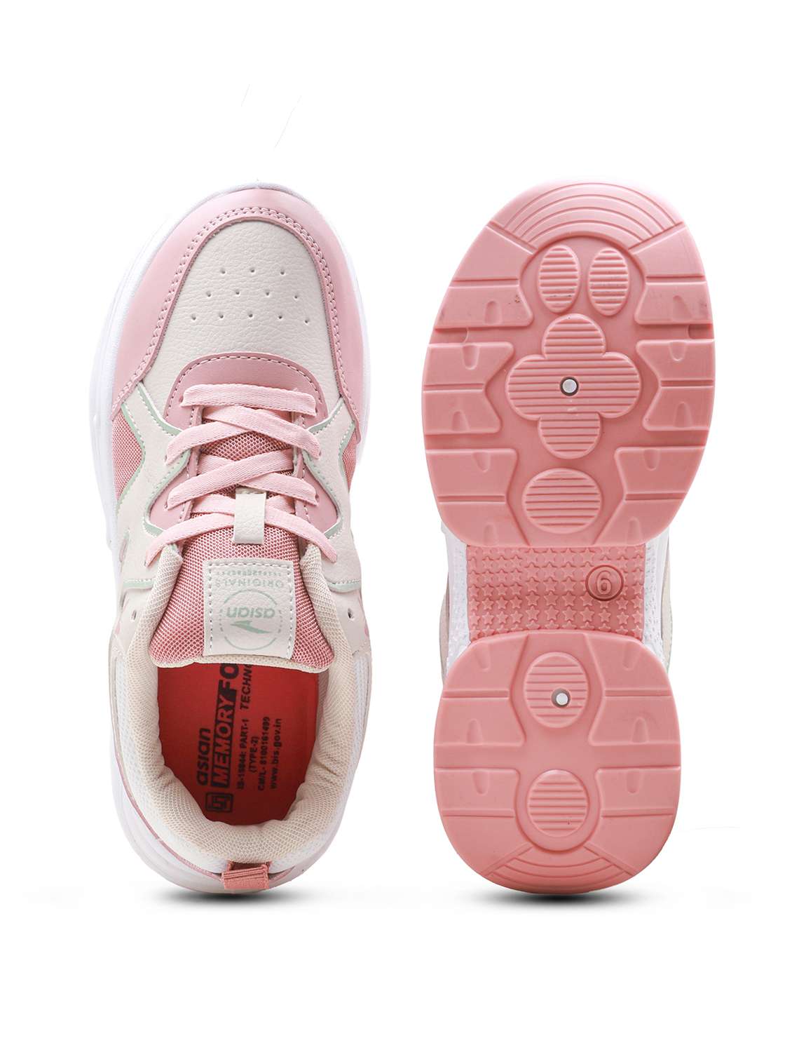 women pink colored slip on casual shoe - 22425726 -  Standard Image - 2