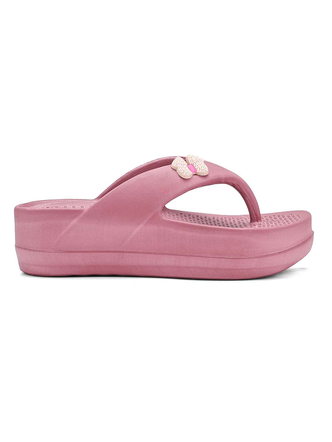 women solid open toe flip flop - 22425759 -  Standard Image - 2