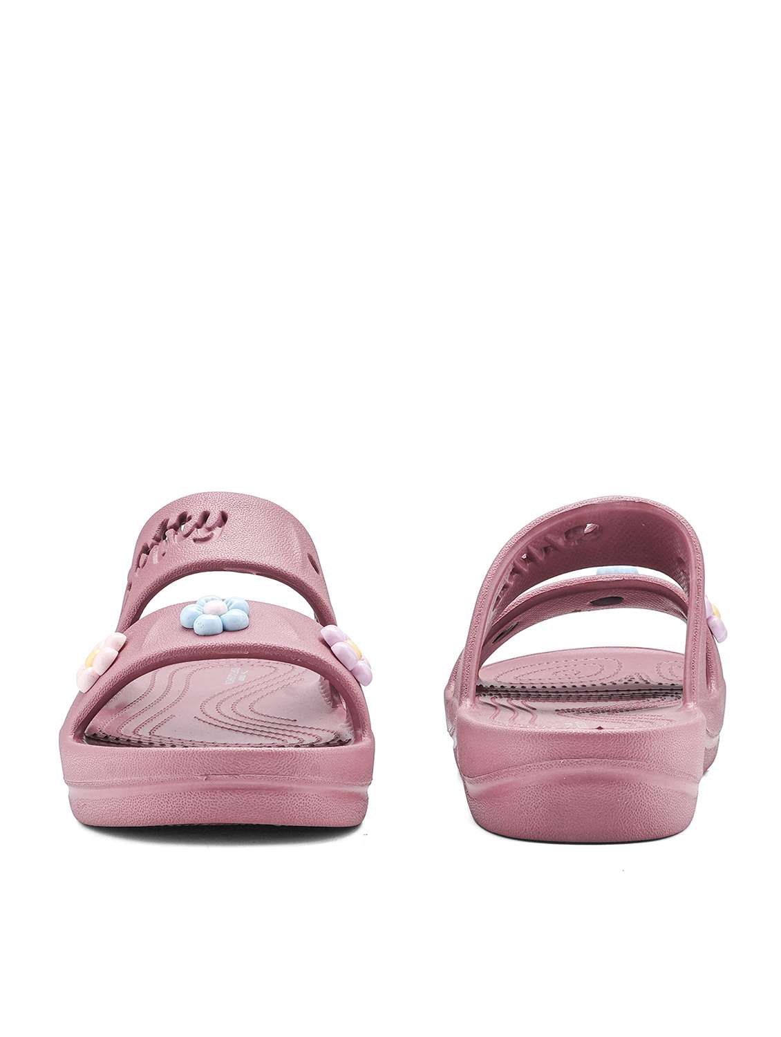 women pink slippers flip flop - 22425780 -  Standard Image - 2