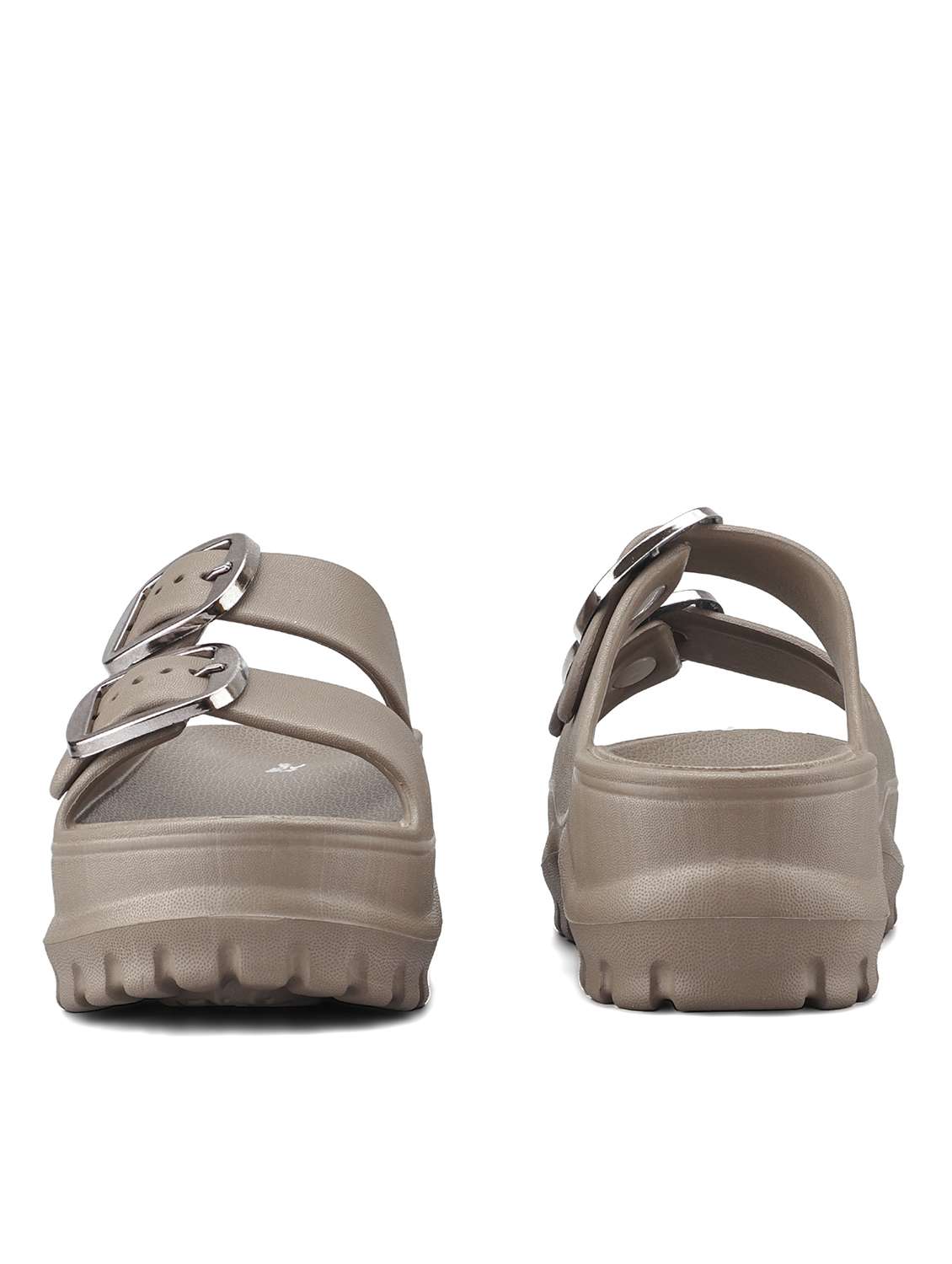 women grey slippers flip flop - 22425791 -  Standard Image - 2