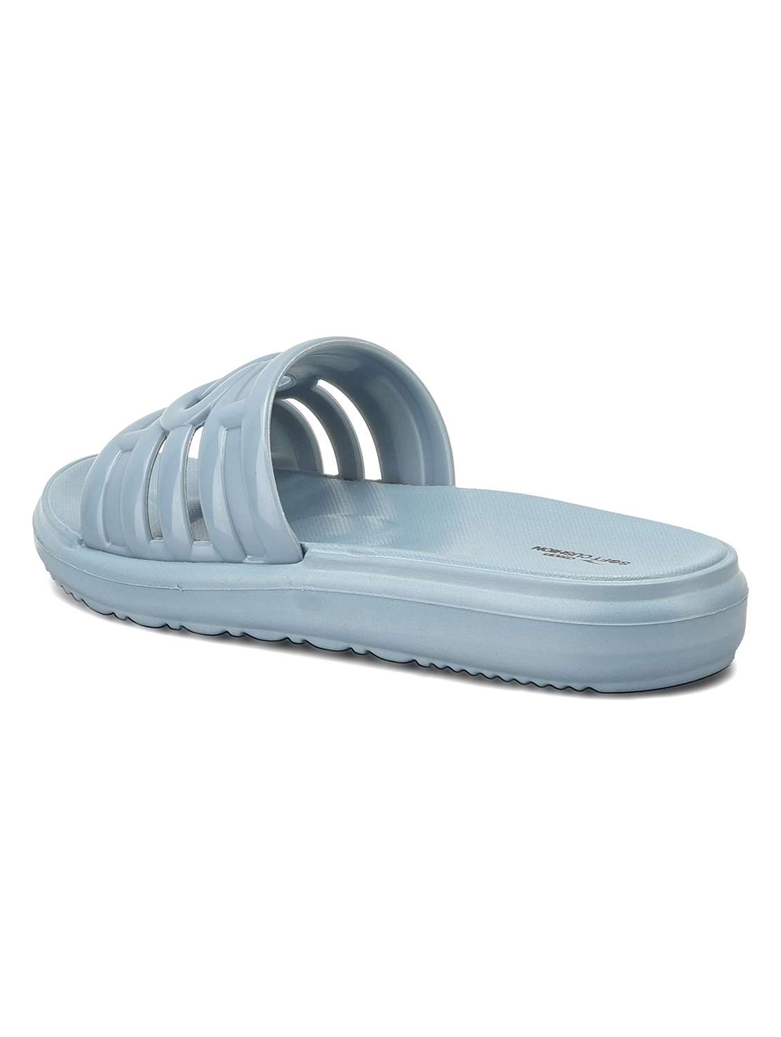 women solid slip on slider - 22425795 -  Standard Image - 2