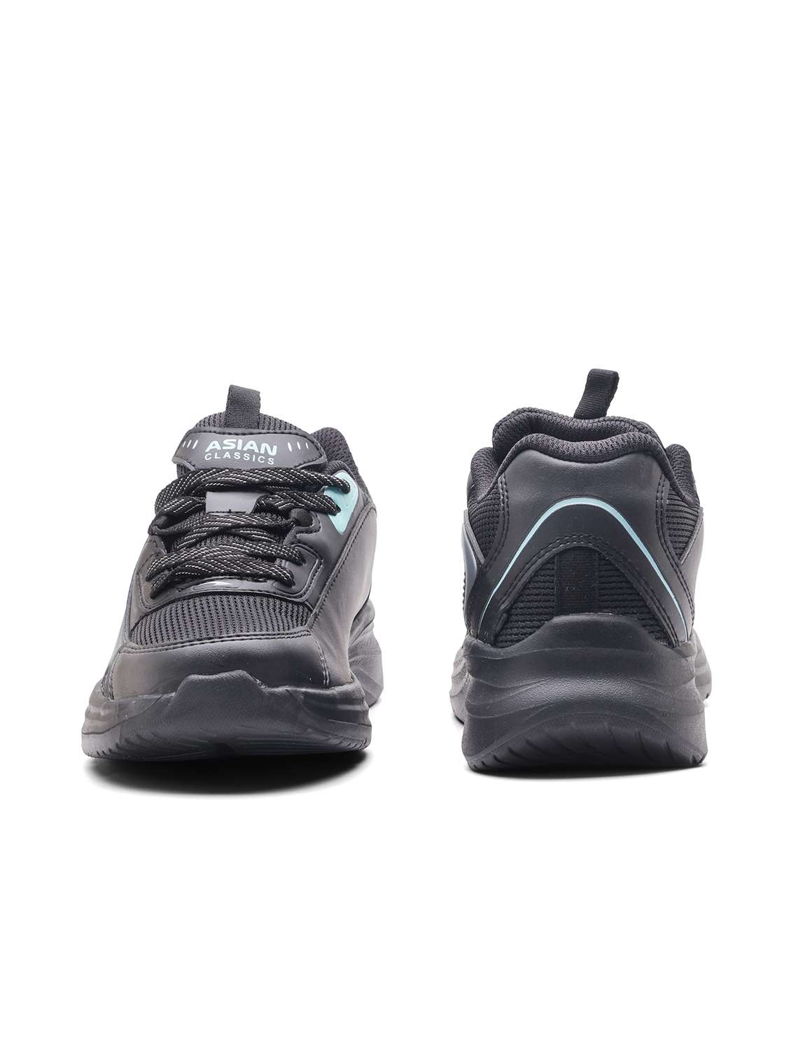 multi colored mesh laceup sports shoes - 22425806 -  Standard Image - 2