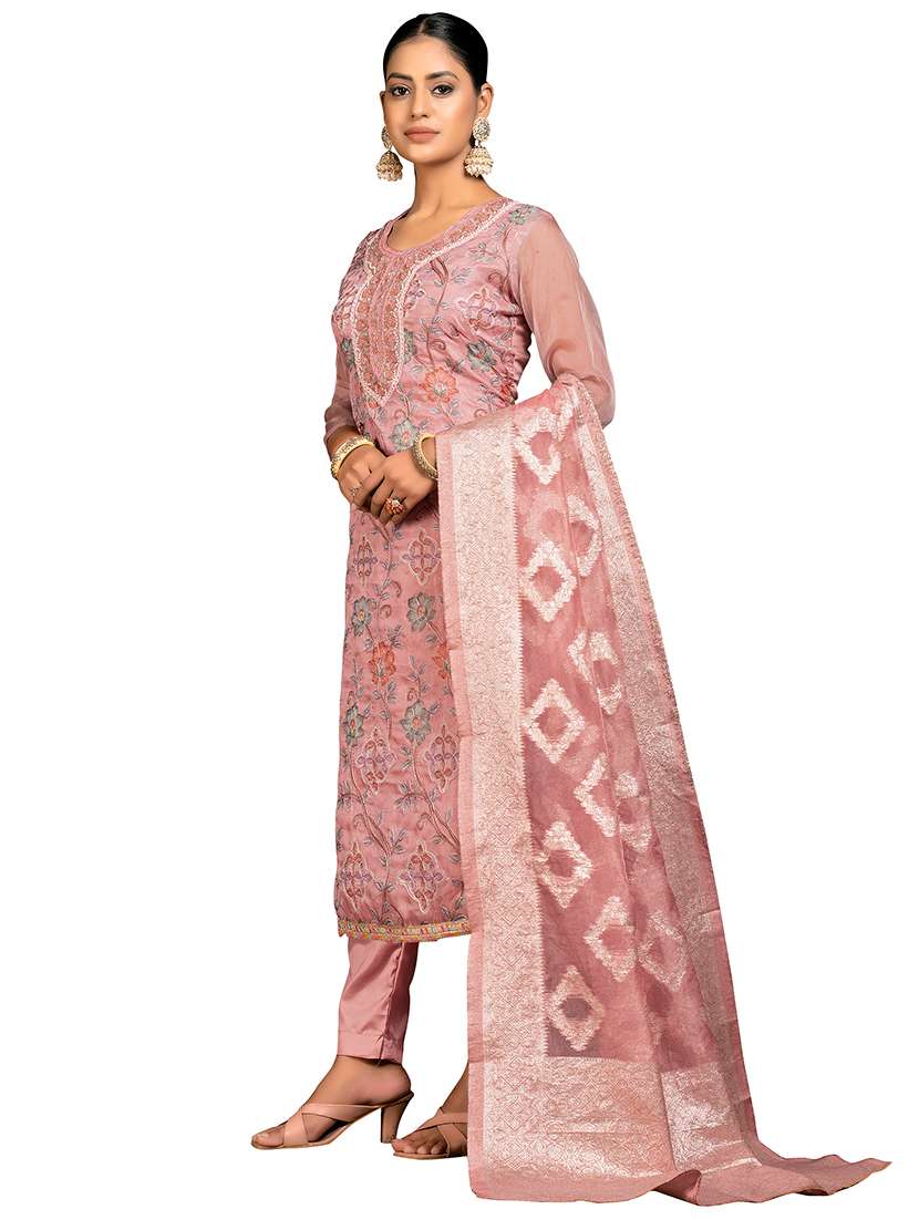 Women Floral Printed Unstitched Suit Set - 22429739 -  Standard Image - 2