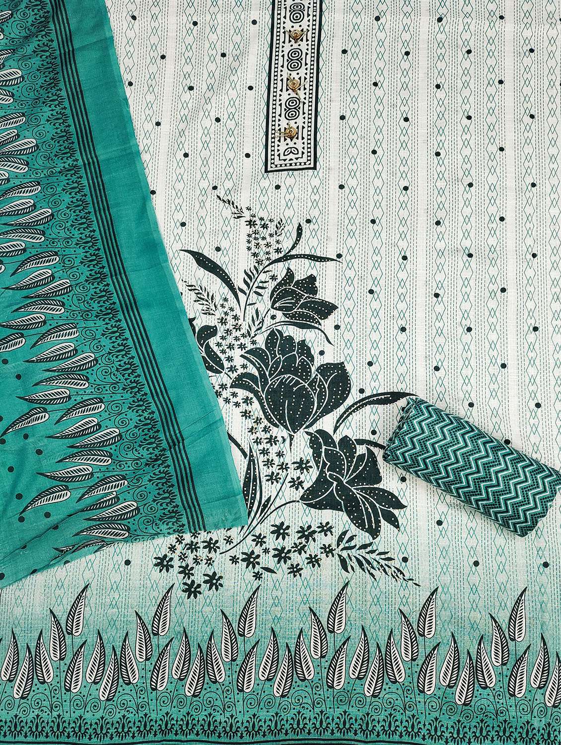 women printed unstitched suit set - 22430118 -  Standard Image - 2