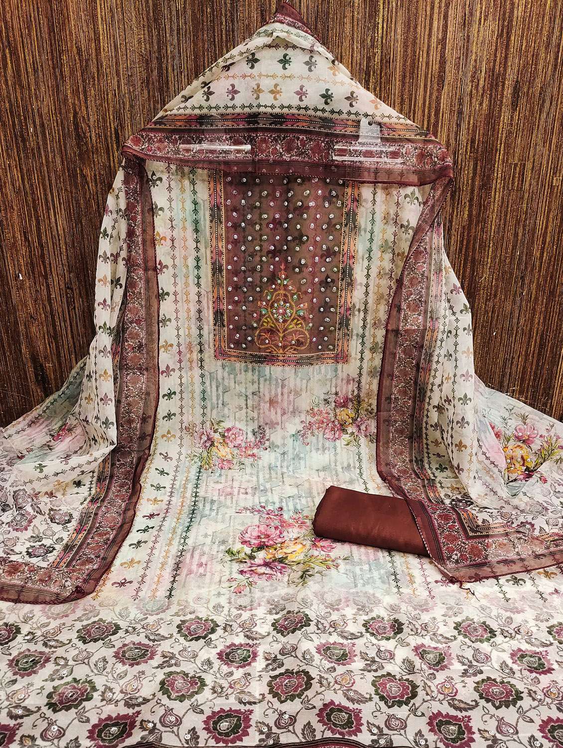 women printed unstitched suit set - 22430348 -  Standard Image - 2