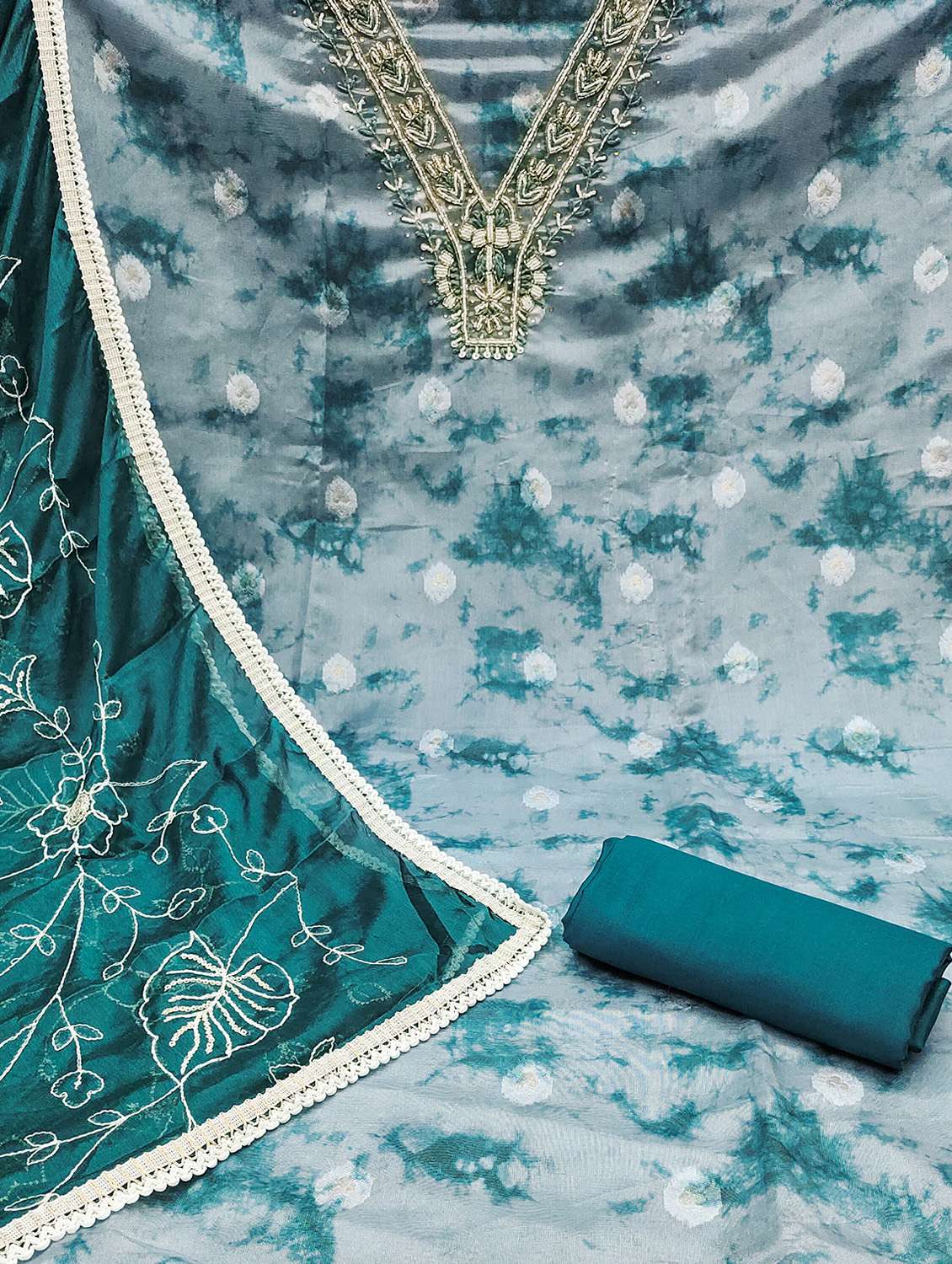 women printed unstitched suit set - 22430362 -  Standard Image - 2