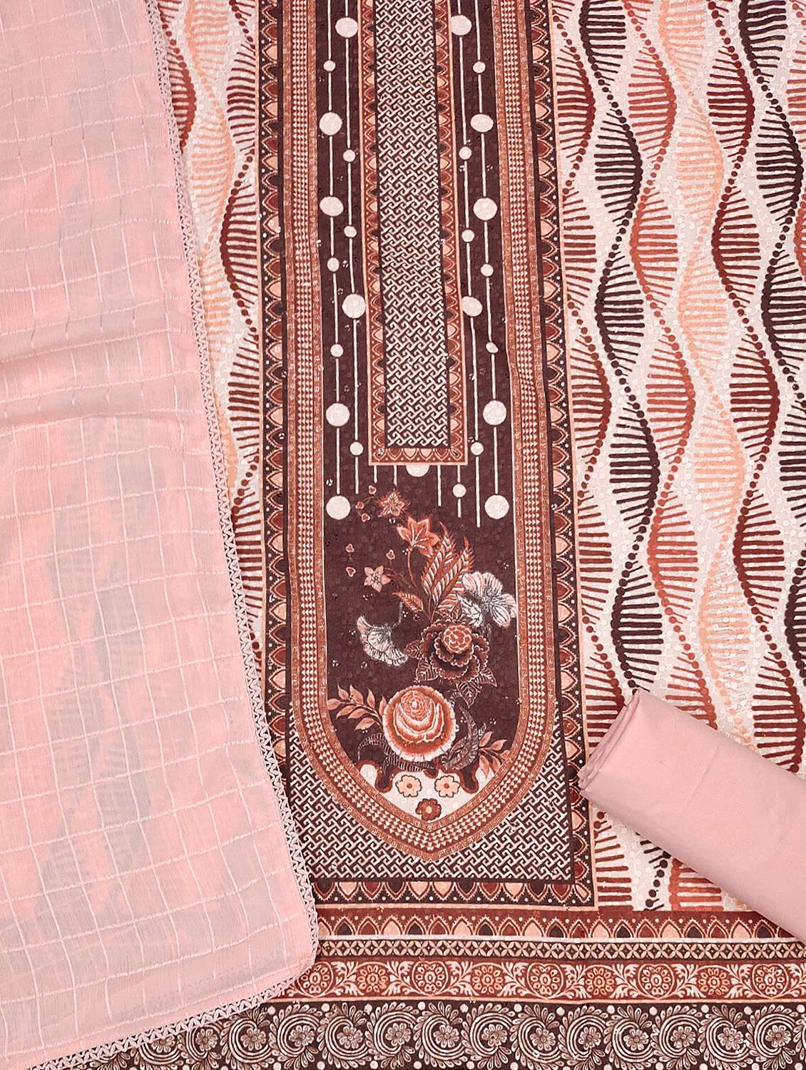 women printed unstitched suit set - 22430429 -  Standard Image - 2