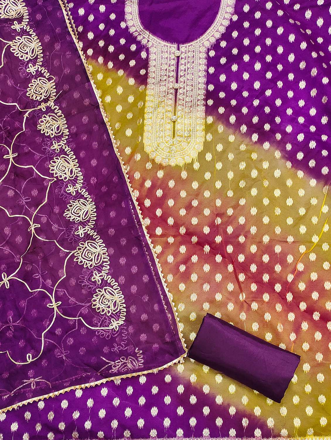women self design unstitched suit set - 22430489 -  Standard Image - 2