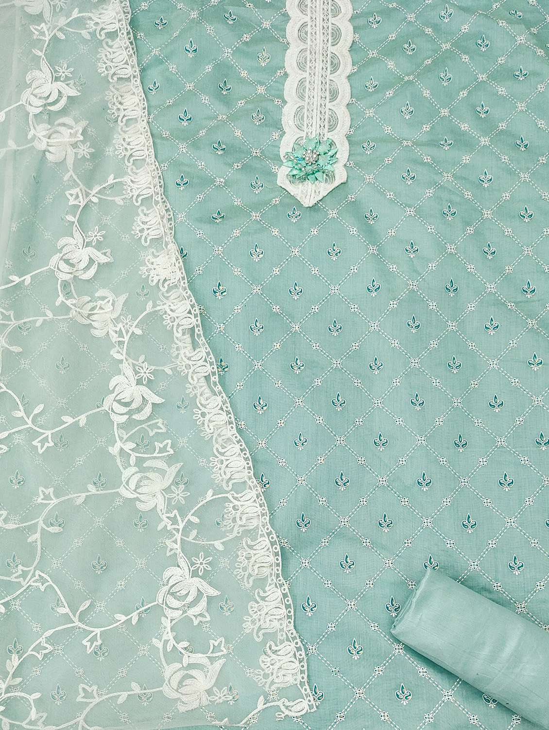 women printed unstitched suit set - 22430568 -  Standard Image - 2