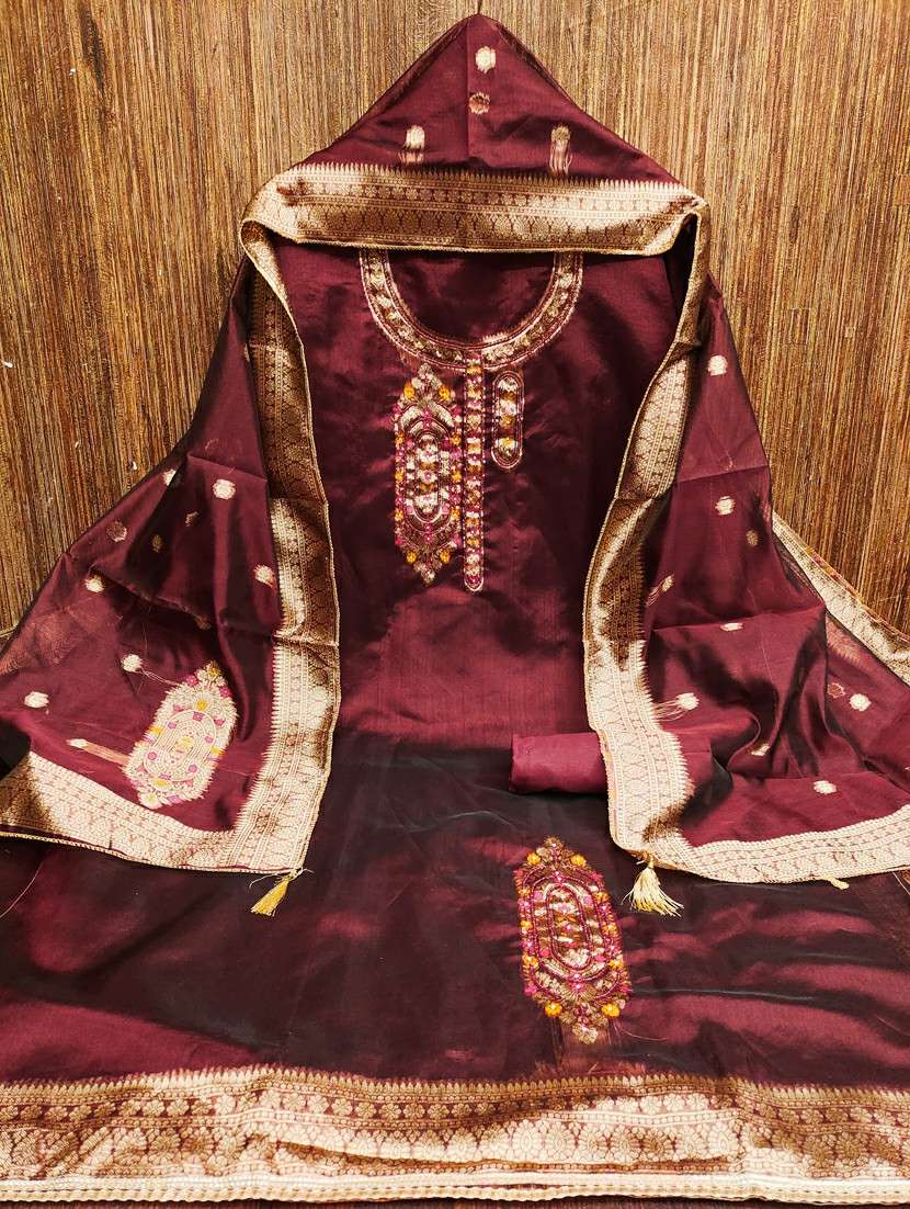 women self design unstitched suit set - 22430624 -  Standard Image - 2