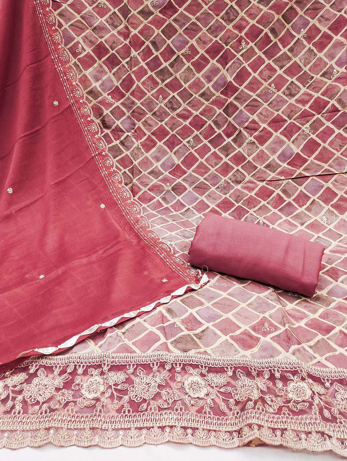 women printed unstitched suit set - 22431030 -  Standard Image - 2