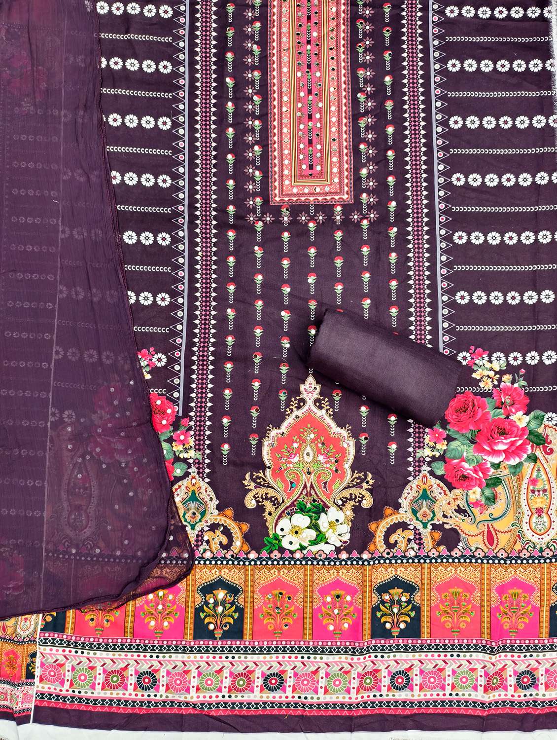 women printed unstitched suit set - 22431284 -  Standard Image - 2