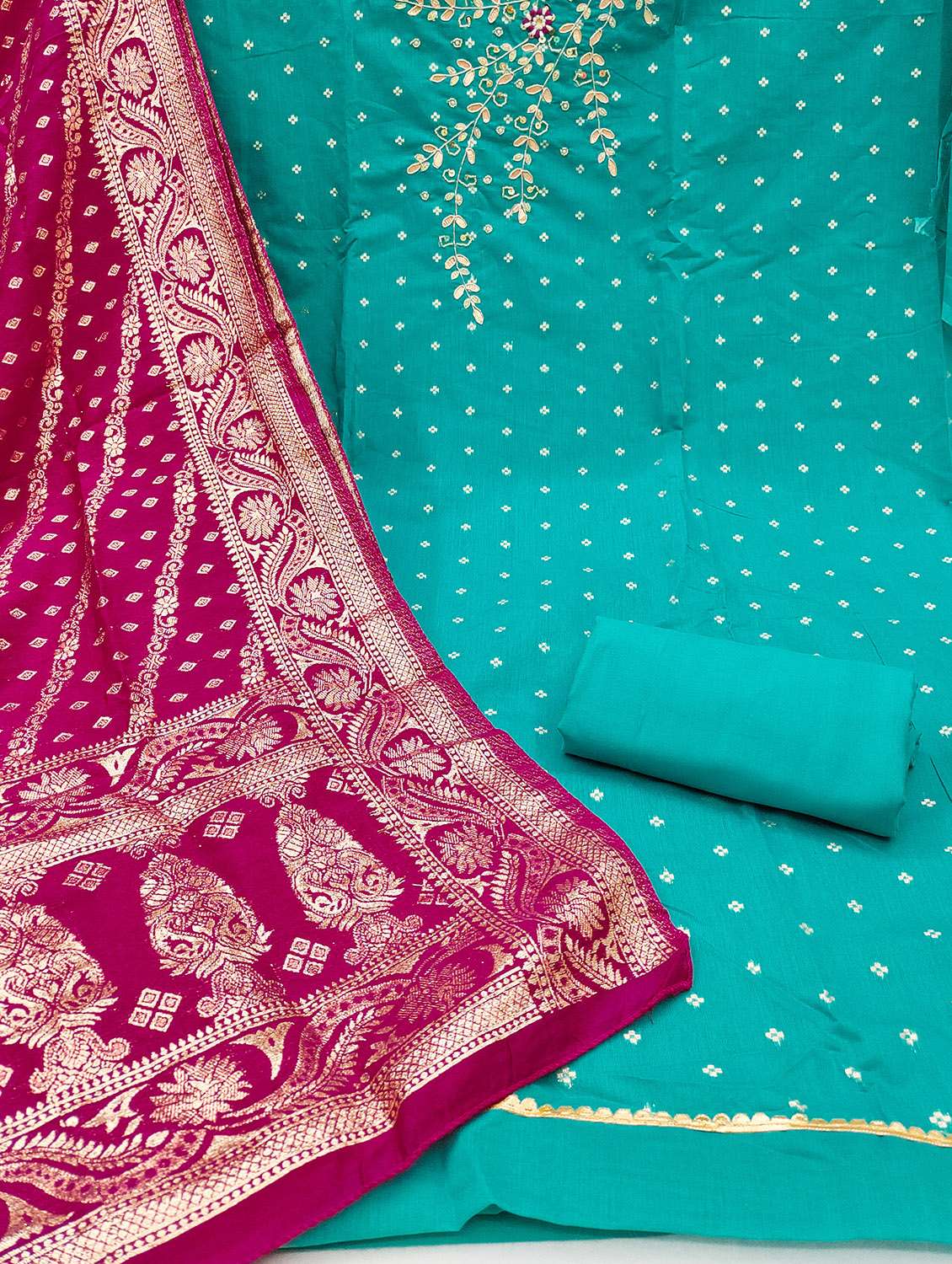 women self design unstitched suit set - 22431391 -  Standard Image - 2