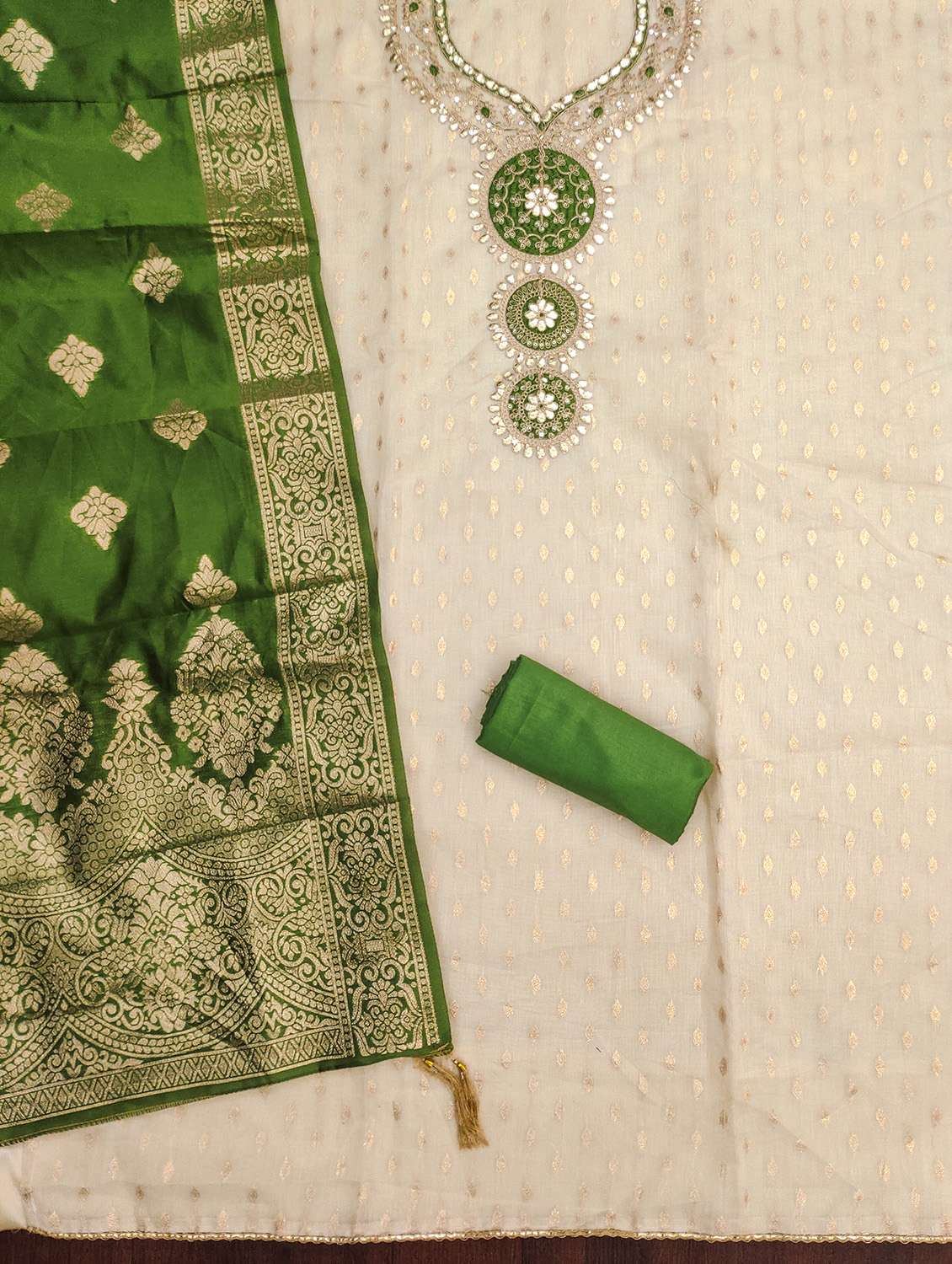 women self design unstitched suit set - 22431550 -  Standard Image - 2