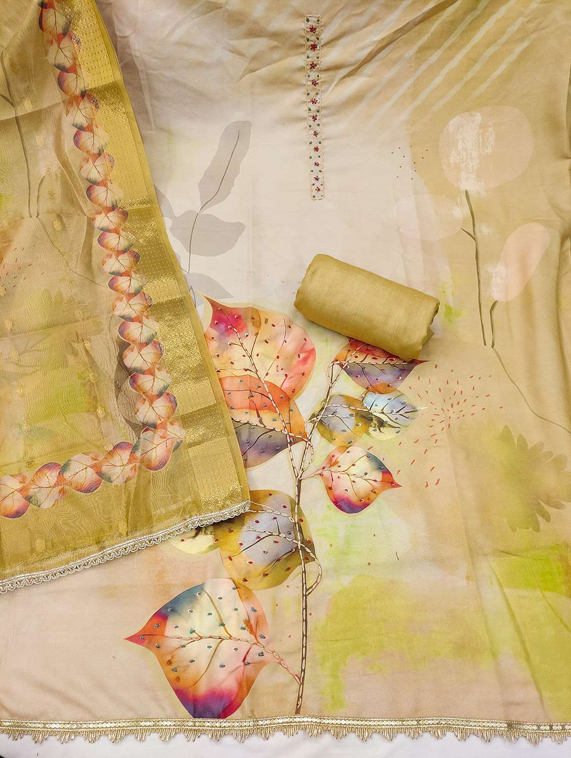 women printed unstitched suit set - 22431770 -  Standard Image - 2