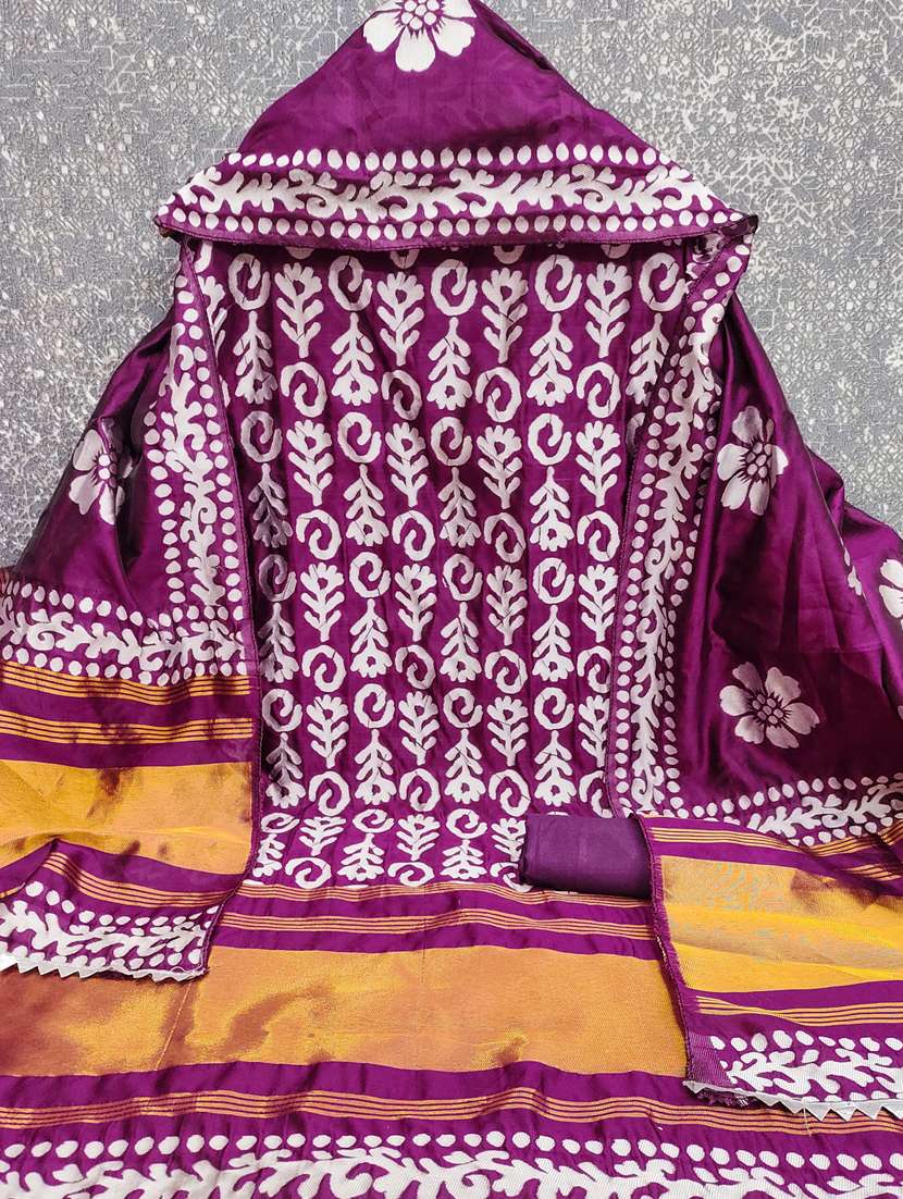 women printed unstitched suit set - 22431890 -  Standard Image - 2