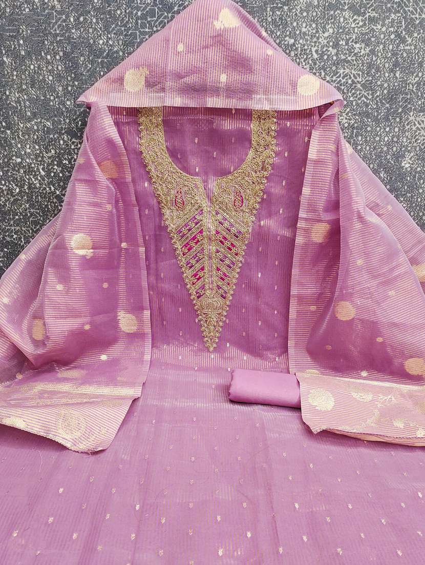 Women Self Design Unstitched Suit Set - 22431891 -  Standard Image - 2