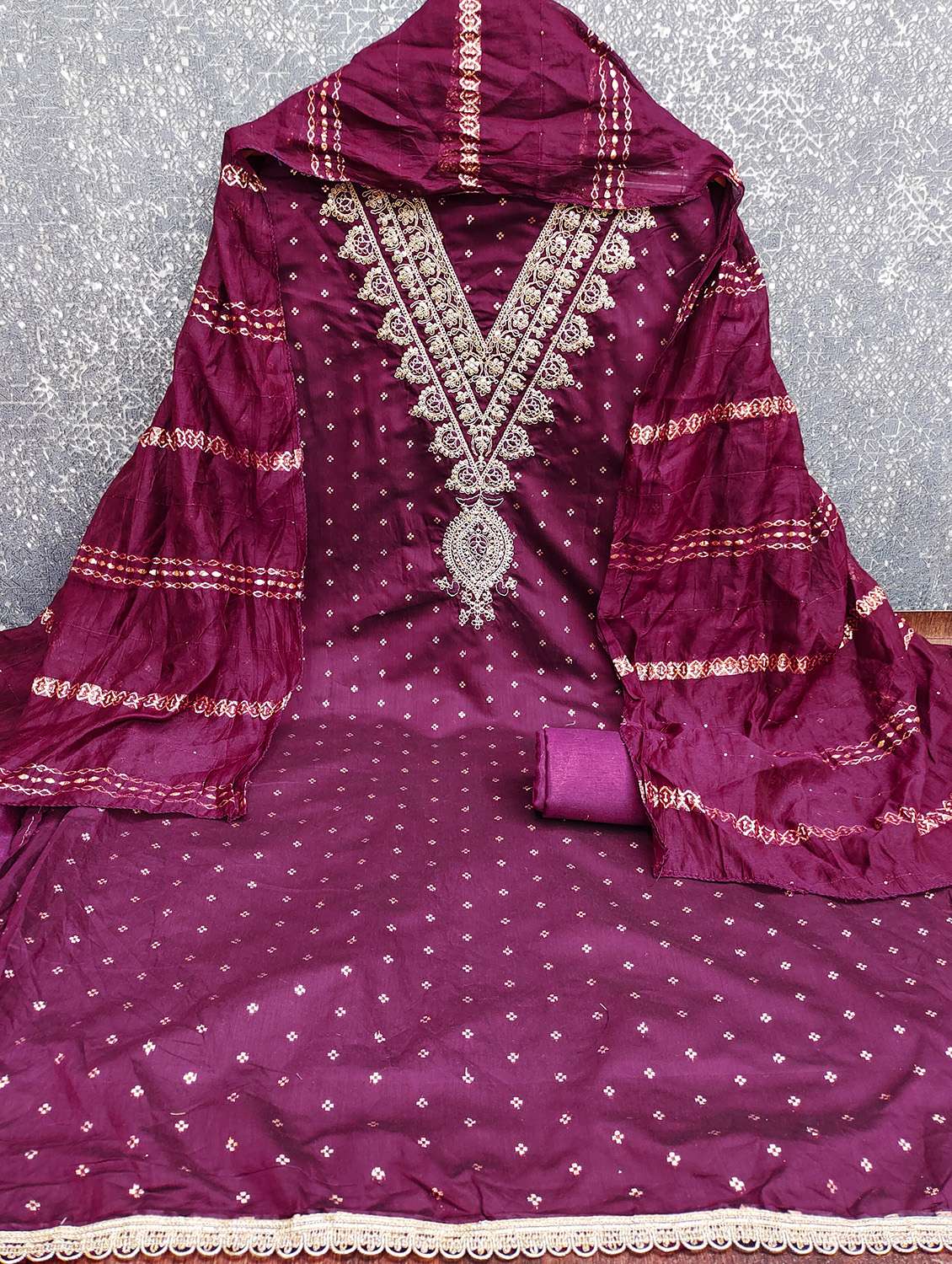 women self design unstitched suit set - 22431923 -  Standard Image - 2