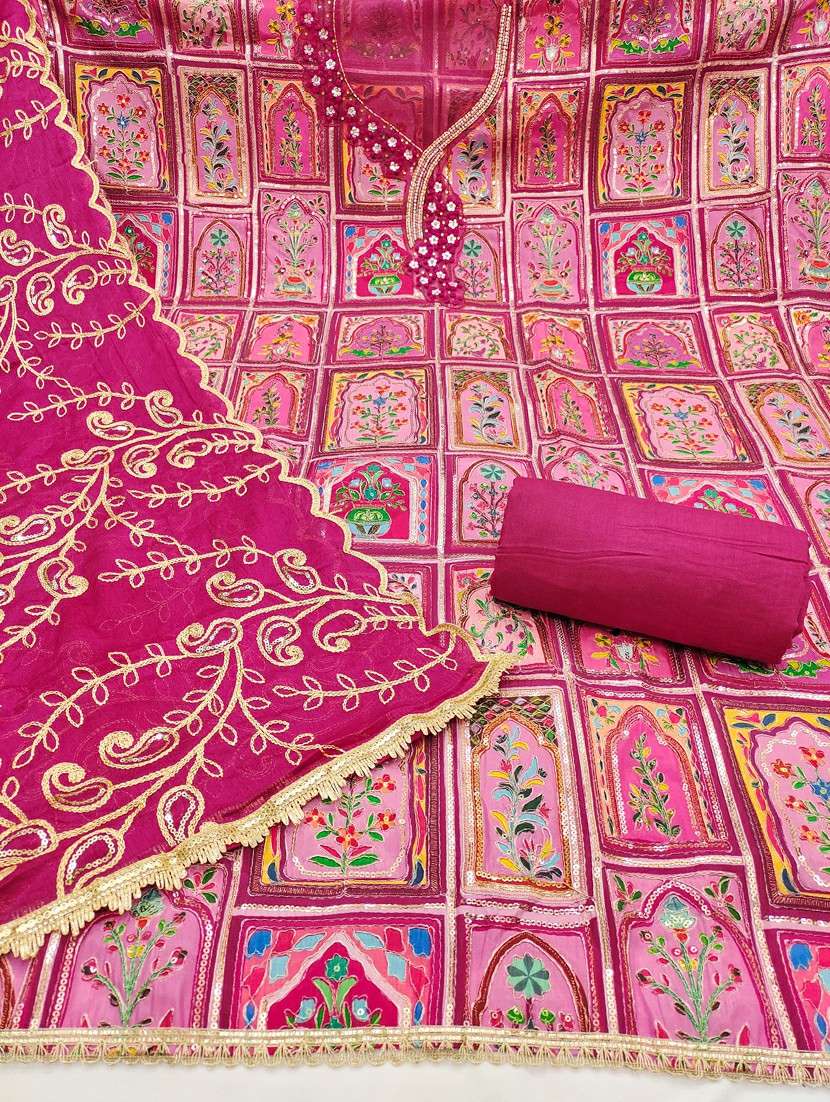 women printed unstitched suit set - 22431974 -  Standard Image - 2