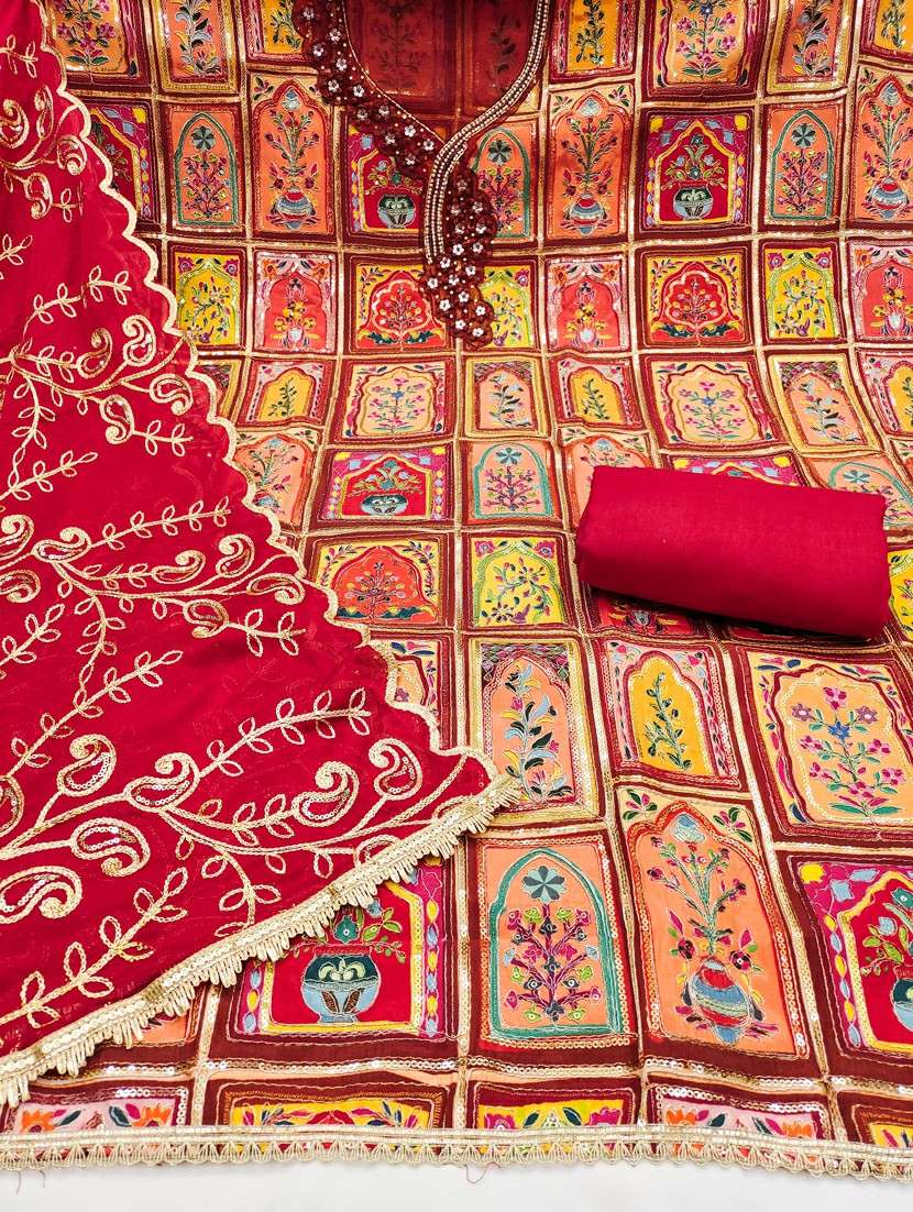 women printed unstitched suit set - 22431975 -  Standard Image - 2