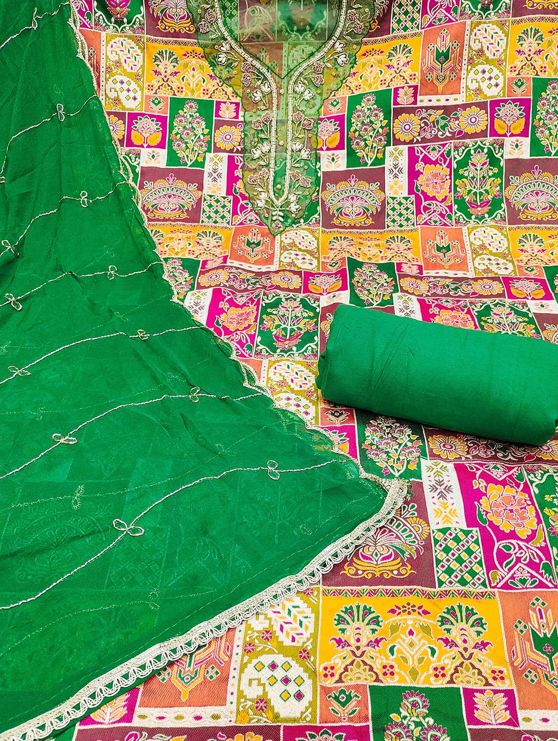 women self design unstitched suit set - 22432010 -  Standard Image - 2